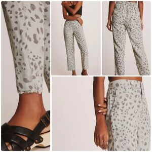 Cloth & Stone x Anthropologie Frayed Straight Leg Pants
